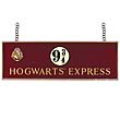 Harry Potter Hogwarts Express Wooden Sign